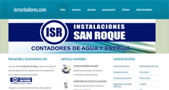 Desktop Screenshot of isrcontadores.com