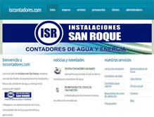 Tablet Screenshot of isrcontadores.com